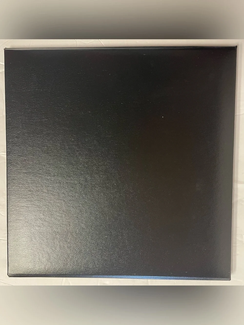 Top Flight Graduate Black Tri-Fold T-608-084 Photo Display Folio W-45 - Vintage
